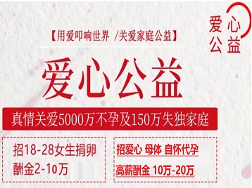 拱墅捐卵助孕生子 爱心志愿者招募